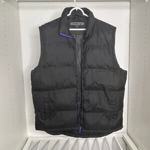 Sportier Black Puffer Vest XL Men’s Quilted Lightweight Outerwear Jacket
